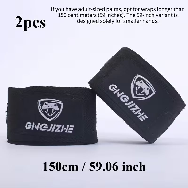 2-Piece Boxing & MMA Hand-Wrist Wraps