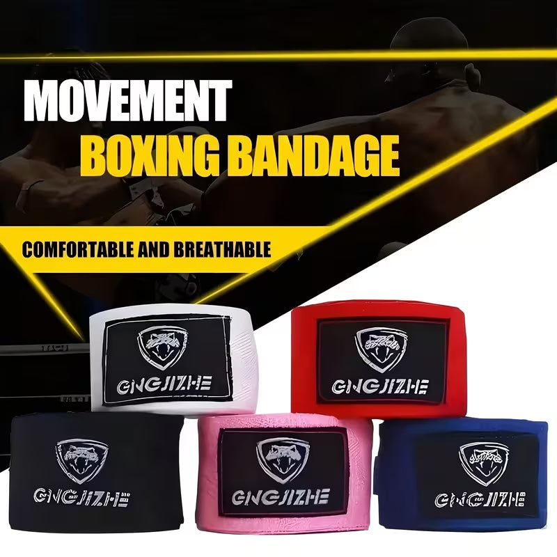 2-Piece Boxing & MMA Hand-Wrist Wraps