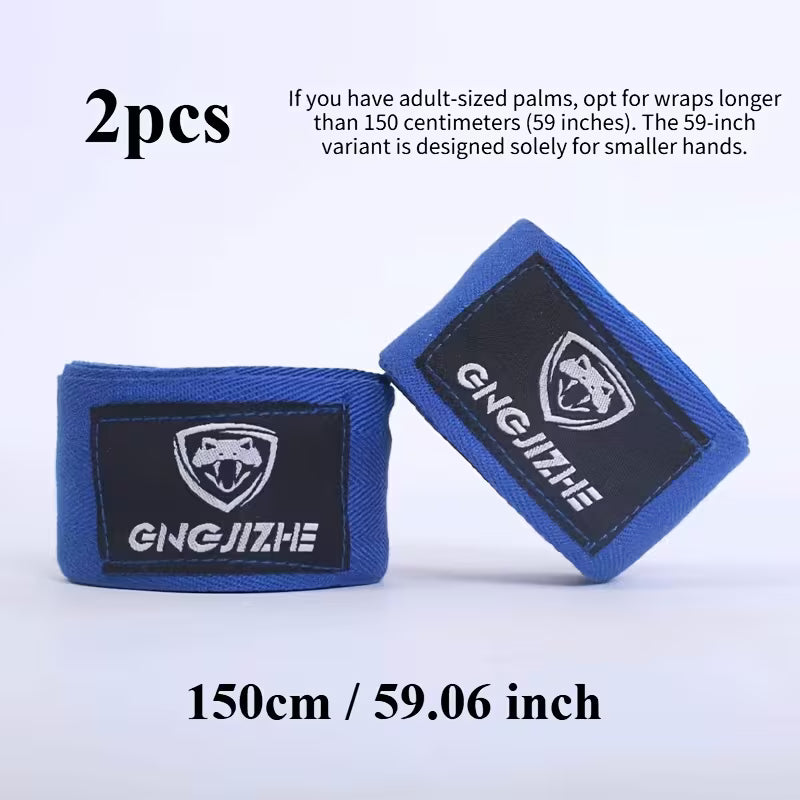 2-Piece Boxing & MMA Hand-Wrist Wraps
